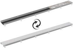 Alcadrain Rácsok - Kétoldalas rács DOUBLE 650 mm, rozsdamentes acélból DOUBLE-650M (DOUBLE-650M)