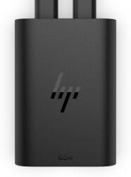 HP 65W GaN USB-C Laptop Charger áramátalakító és inverter Beltéri Fekete (600Q7AA) - compzone - 29 430 Ft