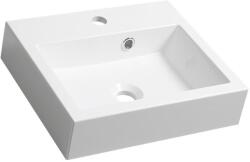 SAPHO - ORINOKO ráépíthető mosdó 42x36 cm, kerámia, fehér OR042 (SH0601)