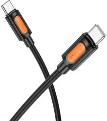 BOROFONE CABLU alimentare si date Borofone "BX114", Fast Charging Data Cable pt. smartphone, USB Type-C la USB Type-C 60W , 1m, negru "6941991116902" (timbru verde 0.08 lei)