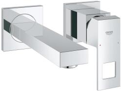 GROHE 19895000 - EUROCUBE kétlyukú mosdócsaptelep, 171 mm, fényes króm 19895000 (GH0856)