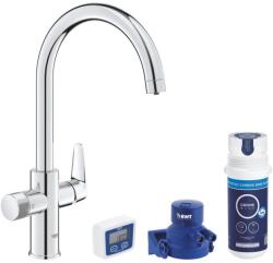 GROHE 30593000 - Mosogató csaptelep BLUE PURE C-kifolyó, fényes króm 30593000 (GH1101)