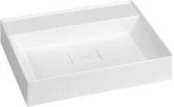 SAPHO - Falra szerelhető mosdó GODIVA 58x44 cm márvány/fehér GU058-0 (SH0607)