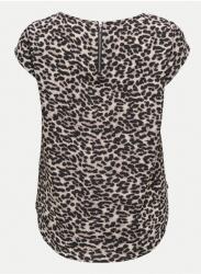 ONLY Csak női blúz, 15161116, Poliészter, 42 EU, Barna (0000304790515_42)