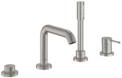 GROHE 19578DC1 - ESSENCE négylyukú kádcsaptelep, nemesacél 19578DC1 (GH0862)