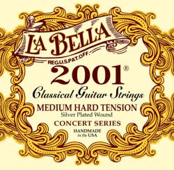 La Bella 2001 MH Klasszikus nylon húrok (2001MED-HARD)