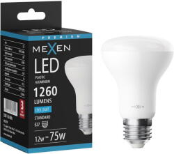 Mexen Nova LED крушка E27, R63, 12W, Студена - 6500K, 1260 lm - L104-E27-1265-01 (L104-E27-1265-01)