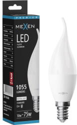 Mexen Nova LED крушка пламък E14, C37, 10W, Неутрална - 4000K, 1055 lm - L106-E14-1040-01 (L106-E14-1040-01)
