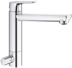 GROHE 31696000 - BAUEDGE mosogató csaptelep, fényes króm 31696000 (GH0215)