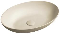 SAPHO - FORMIGO 60x40 cm pult fölé szerelhető mosdó beton/bézs FG222 (SH0686)