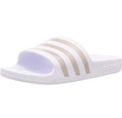 adidas Adilette Aqua ferfi papucs, Fehér, Aranyszín, 43 (6218_43)