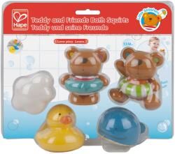 Hape Играчка за баня Hape - Мече Теди и приятели (H0201)