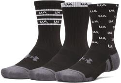 Under Armour Under Armour, Performance Tech sportzokni szett - 3 pár, Fehér, Fekete, L (1379515-004-L)