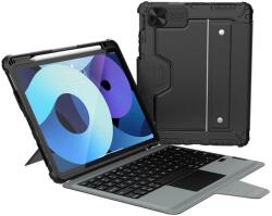 Nillkin Bumper Combo Billentyűzetes Tok Backlit Version iPad Air 4/5/10.9 2020/11, 2024/2025 és iPad Pro 11 2020/2021/2022 Készülékhez Fekete