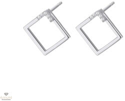 Silvertrends NANA KAY silver trends ezüst négyszög fülbevaló - ST2431