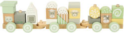  Fa Vonat Készlet Pasztel Színekben