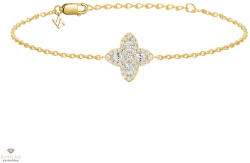 Silvertrends NANA KAY silver trends ezüst virág karkötő - ST2569