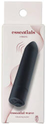  Virgite Essentials akkumulátoros minivibrátor (fekete) - ovszer-vasarlas