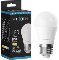 Mexen Nova LED крушка E27, G45, 8W, Топла - 3000K, 840 lm - L101-E27-0830-01 (L101-E27-0830-01)