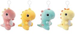ReToys Plüss dínós kulcstartó, 12 cm, 4 féle Ajánlott 1-6 éves korig unisex (13826)