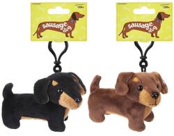 ReToys Plüss tacskó, kulcstartó 10 cm, 2 féle Ajánlott 3-99 éves korig unisex (59575)