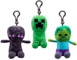 ReToys Minecraft plüss kulcstartó 13 cm figurával, 3 féle Ajánlott 3-10 éves korig unisex (86925)