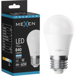 Mexen Nova LED крушка E27, G45, 8W, Студена - 6500K, 840 lm - L101-E27-0865-01 (L101-E27-0865-01)