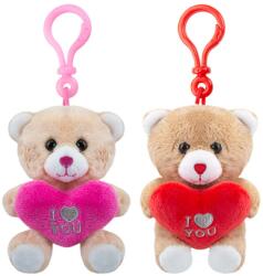 ReToys Szivecskés maci kulcstartó, 10 cm Ajánlott 3-10 éves korig unisex (91901)