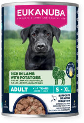 EUKANUBA adult konzerv bárány&burgonya 6x400g