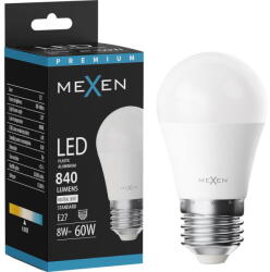 Mexen Nova LED крушка E27, G45, 8W, Неутрална - 4000K, 840 lm - L101-E27-0840-01 (L101-E27-0840-01)