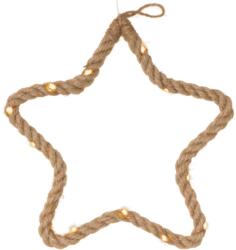 Nexos Karácsonyi dekoráció csillag 15 LED meleg fehér (SC00010)