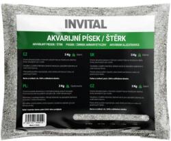 INVITAL Nisip de acvariu alb 0, 8-1, 2 mm 3 kg (IN3086)