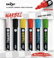 Darwi Marbel Комплект маркери 4 mm Primary 6 бр (<![CDATA[DA0226004K03C]]>)
