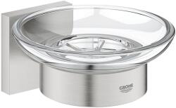 GROHE Start Cube Szappantartó, tartókonzollal, Rozsdamentes Acél 41096DC0 (41096DC0)