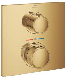 GROHE Allure Termosztát falsík mögötti telepítéshez, 1 fogyasztóra, Fényes Arany 19380GL2 (19380GL2)