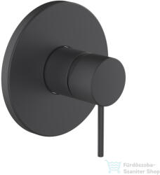 Laufen TWINPLUS SLIM falsík alatti kád/zuhany csaptelep falon kívüli része, PVD matt titán fekete HF505478428000 (HF505478428000)