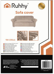  Kanapé Huzat, Bézs- 190-230 cm