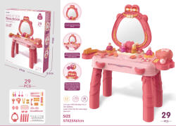 Mamido Gyermek fésülködő asztal 29 db-os világítással kiegészítőkkel (MT1338) - jatekokminiszteriuma