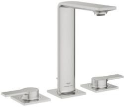 GROHE Allure 3-lyukas mosdócsaptelep, 1/2" M-es méret, Rozsdamentes Acél 20188DC1 (20188DC1)