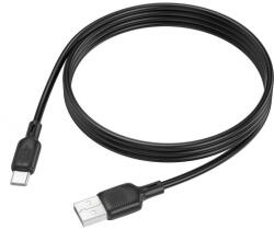 BOROFONE CABLU alimentare si date Borofone "BX113", Fast Charging Data Cable pt. smartphone, USB la USB Type-C 3A , 1m, negru "6941991115431" (timbru verde 0.08 lei)