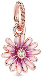 Pandora Moments Rózsaszín százszorszép rozé arany függő charm - 788771C01 (788771C01)