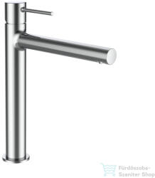 Laufen TWINPLUS SLIM magasított mosdó csaptelep 180 mm-es kifolyócső, húzórudas lefolyószelep nélküll, króm HF505414100000 (HF505414100000)