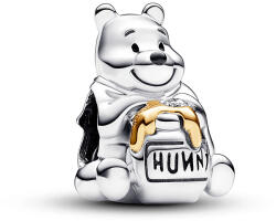 Pandora Disney 100. évfordulós Micimackó laboratóriumban növesztett gyémánt függő charm - 793029C01 (793029C01)