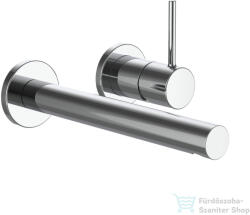 Laufen TWINPLUS SLIM falsík alatti mosdócsaptelep falon kívüli része, 195-mm-es kifolyóval, króm HF505470100000 (HF505470100000)