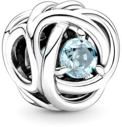 Pandora Moments Tengerkék örökkévalóság kör ezüst charm - 790065C09 (790065C09)