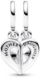 Pandora Moments Megosztható anya és lánya Ezüst függő Charm - 792643C01 (792643C01)