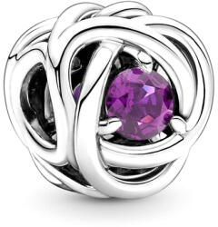 Pandora Moments Lila örökkévalóság kör ezüst charm - 790065C02 (790065C02)