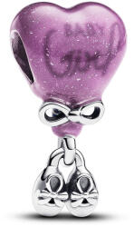 Pandora Moments Színváltó nembejelentő lány charm - 793238C01 (793238C01)