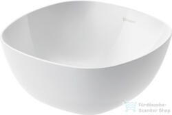 Duravit AURENA 34x34 cm-es pultra ültethető mosdó kerámia lefolyószelep takaróval, Hygieneglaze Plus felülettel, fehér 039635AA79 (039635AA79)
