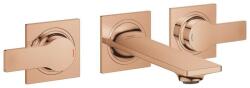GROHE Allure 3-lyukas mosdócsaptelep, 1/2" S-es méret, Fényes Rózsa Arany 20189DA2 (20189DA2)
